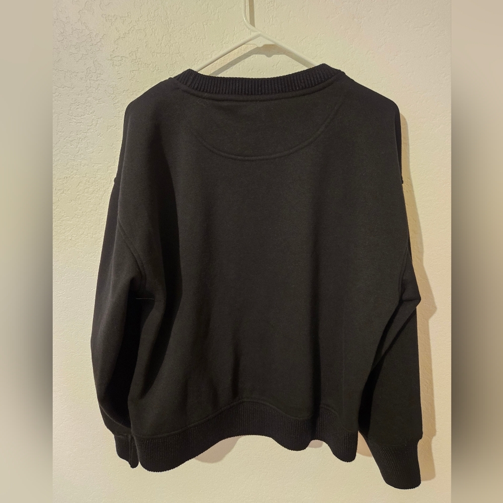 Karl Lagerfeld Black Sweatshirt. GUC. Size M. - Picture 4 of 4